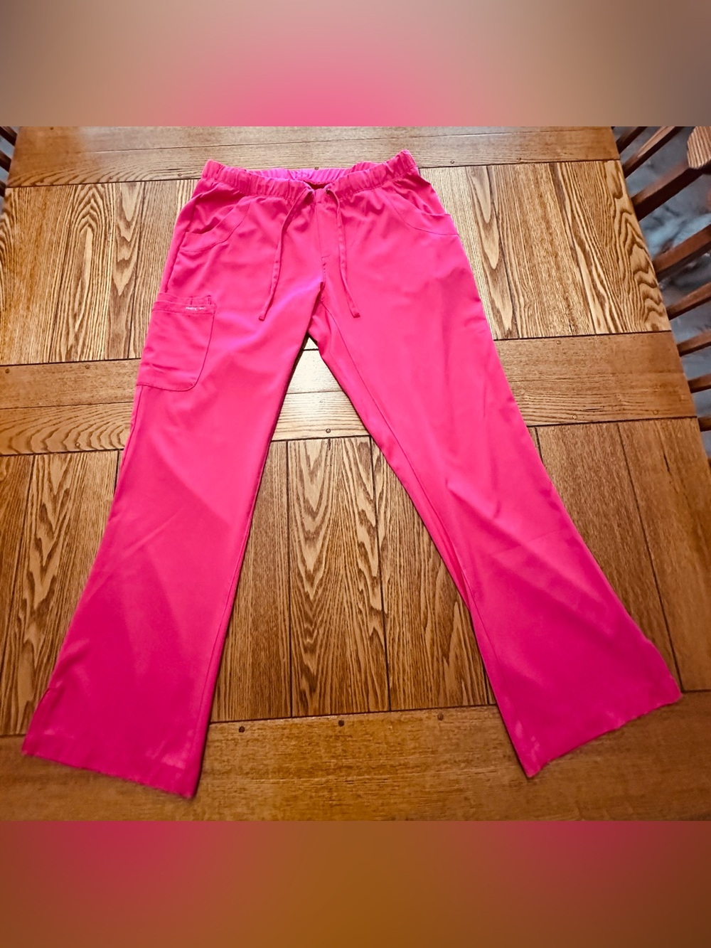 Women’s Healing Hands HH Works “Rebecca” in Carnation Pink ~ EUC